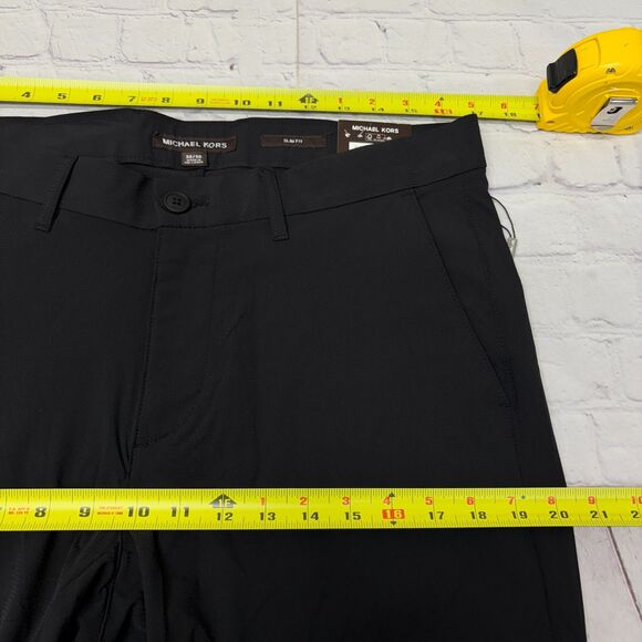 NWT Michael Kors Men Performance 4-Way Stretch Pants Size 32x30 Slim Fit C056 -7 - Picture 3 of 16